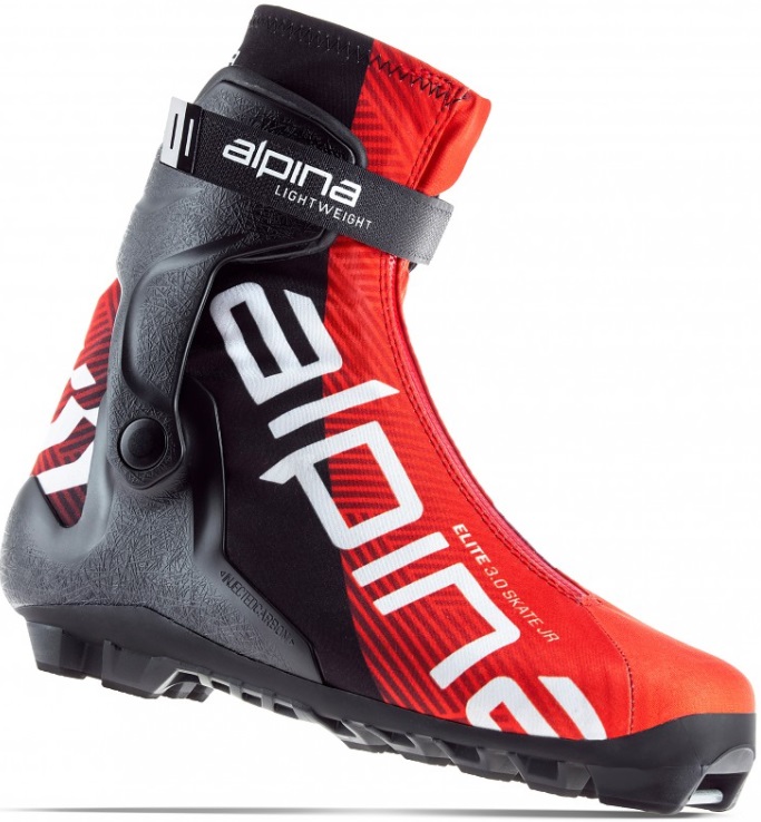 фото Лыжные ботинки alpina esk 3.0 jr red white black (eur:35)