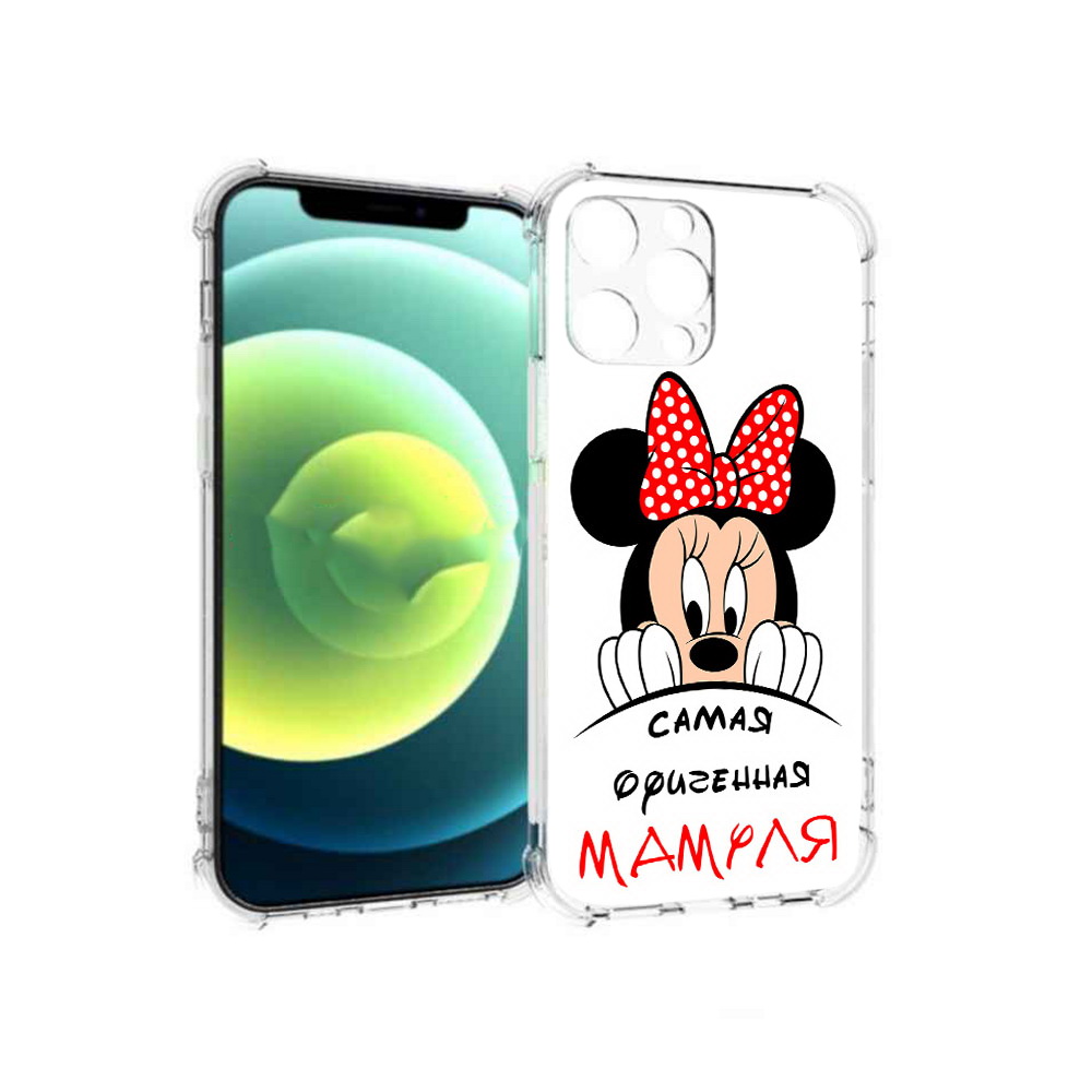 

Чехол MyPads Tocco для Apple iPhone 13 Pro Самая лучшая мамуля Мини Маус, Прозрачный, Tocco