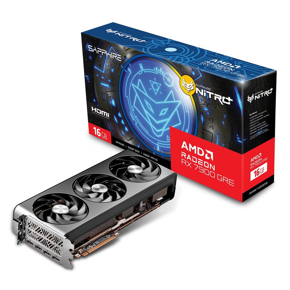 

Видеокарта Sapphire RX7900GRE NITRO+ GAMING OC 16GB