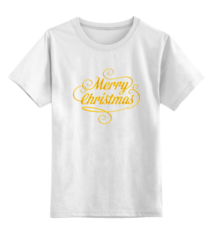 

Футболка детская Printio Merry christmas цв. белый р. 164, Merry christmas