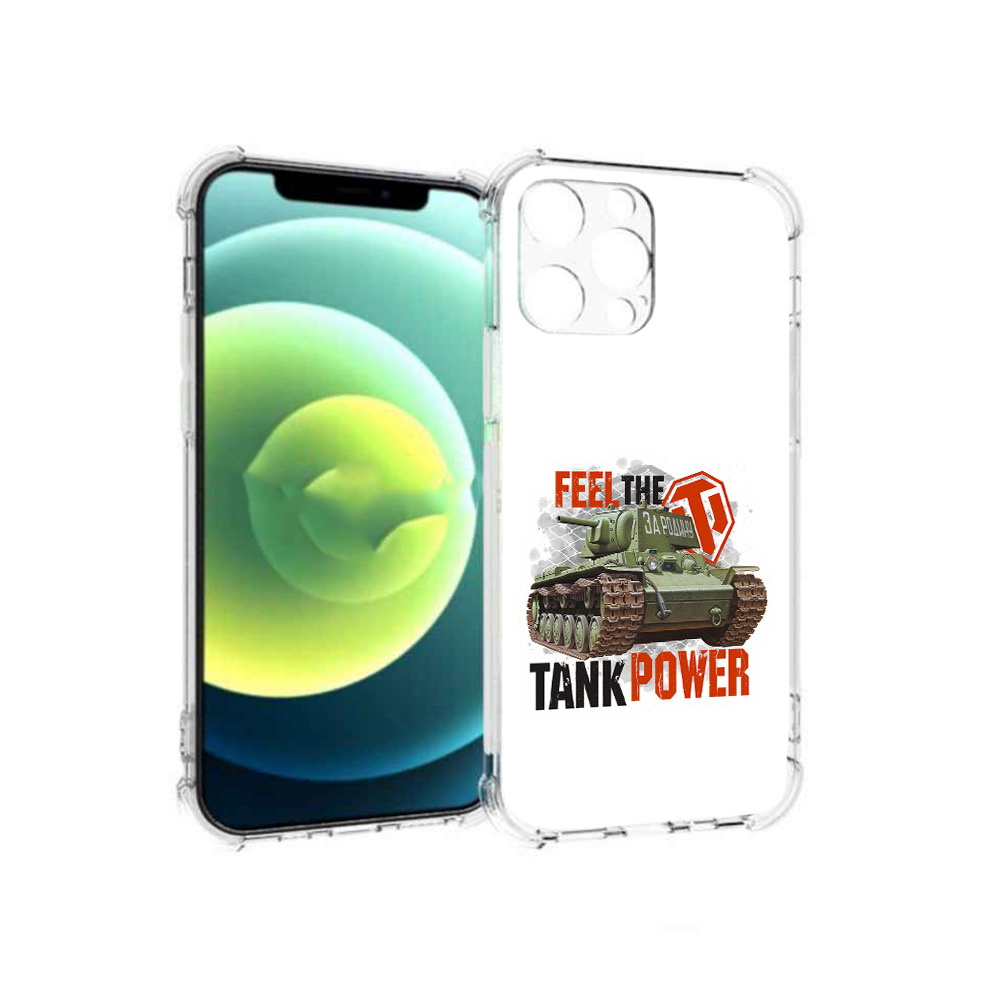 

Чехол MyPads Tocco для Apple iPhone 13 Pro Танк (PT163086.612.169), Прозрачный, Tocco