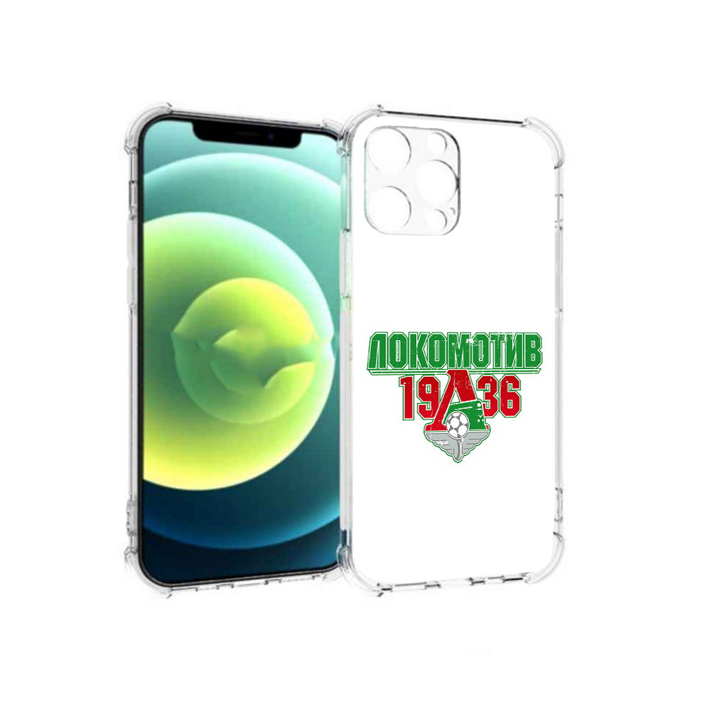 

Чехол MyPads Tocco для Apple iPhone 13 Pro ФК локомотив 1936 (PT163086.612.182), Прозрачный, Tocco