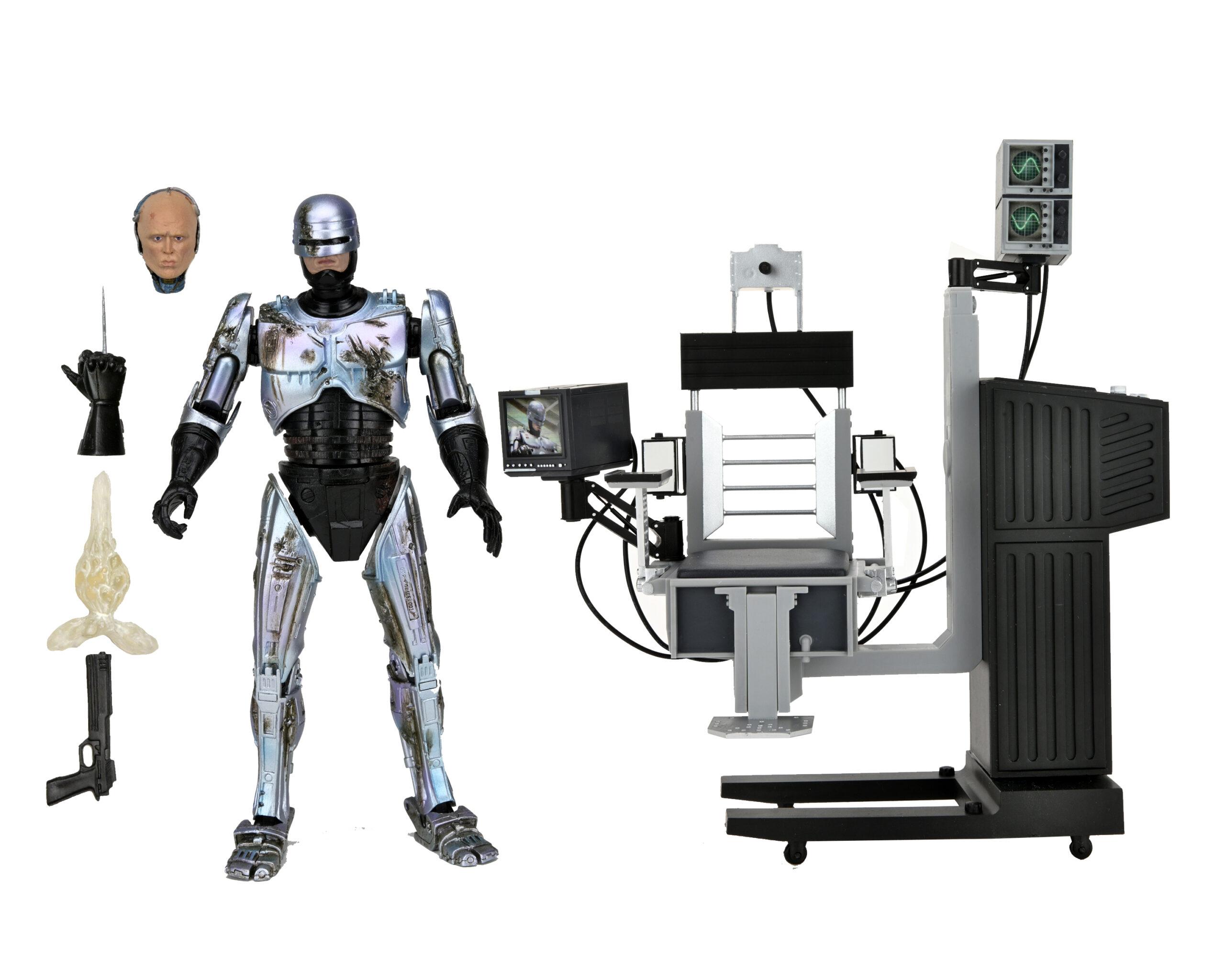 

Фигурка Робокоп Neca Robocop Ultimate Battle-Damaged w Chair, Робокоп