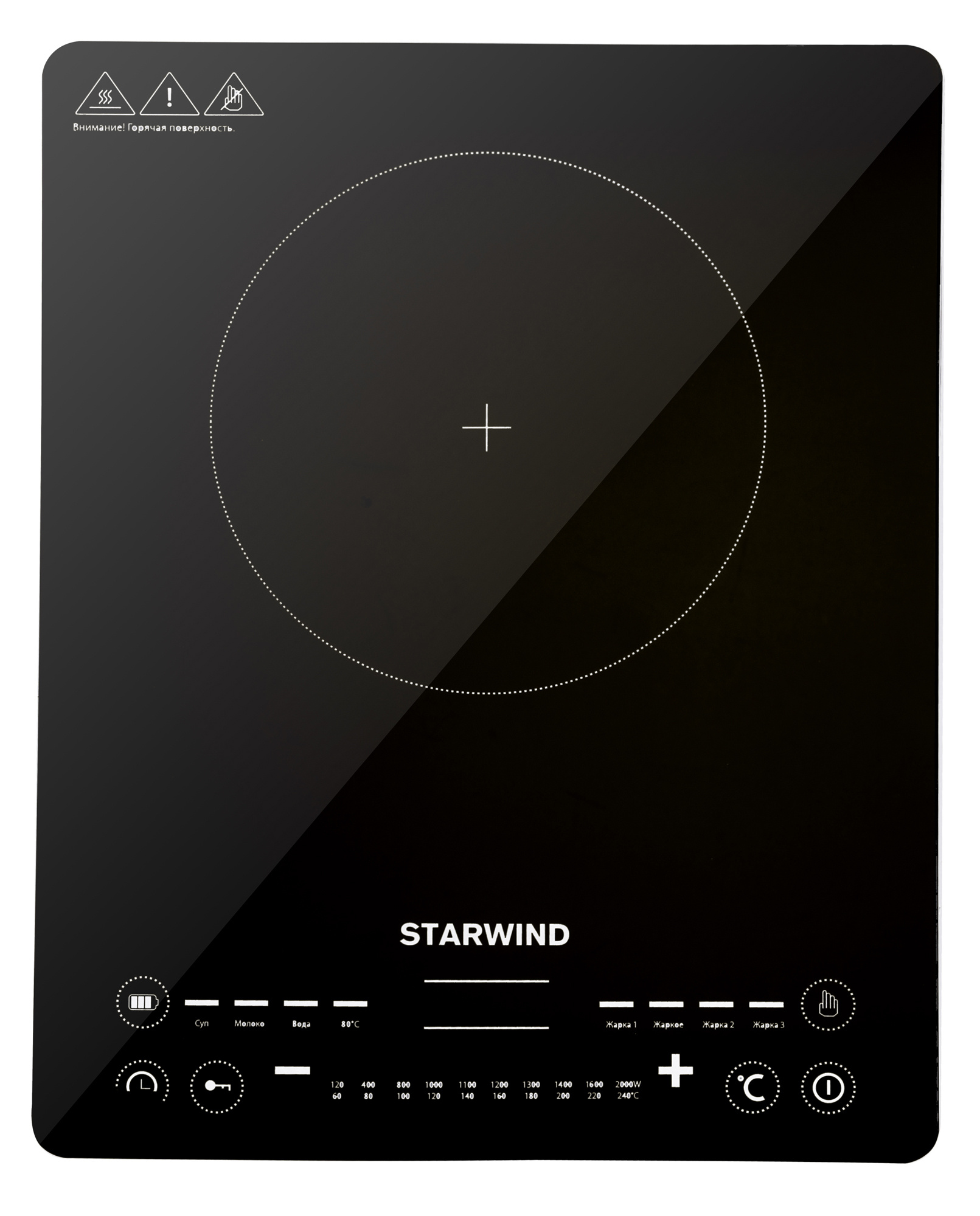 

Настольная электрическая плитка STARWIND STI-1001 черный, STI-1001