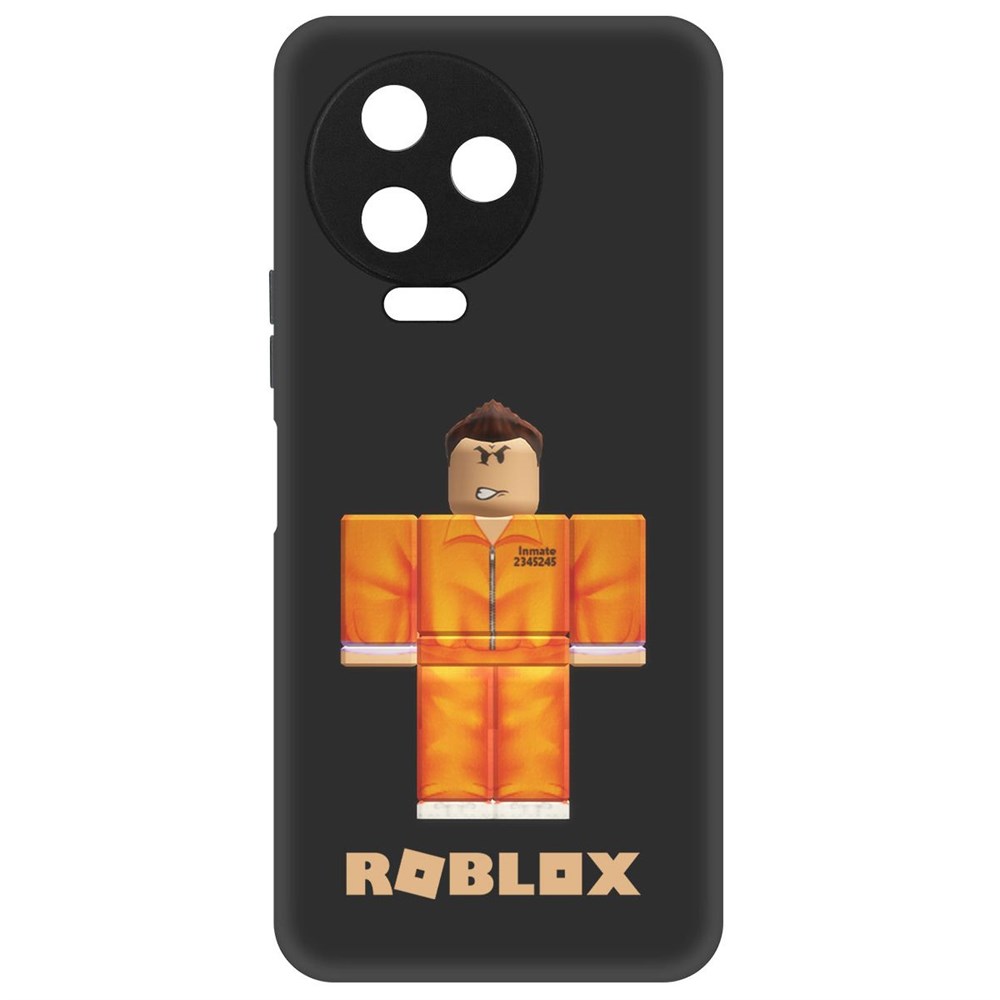 

Чехол-накладка Софт Roblox-Заключенный для Infinix Note 12 2023 (G99), Черный, 418250