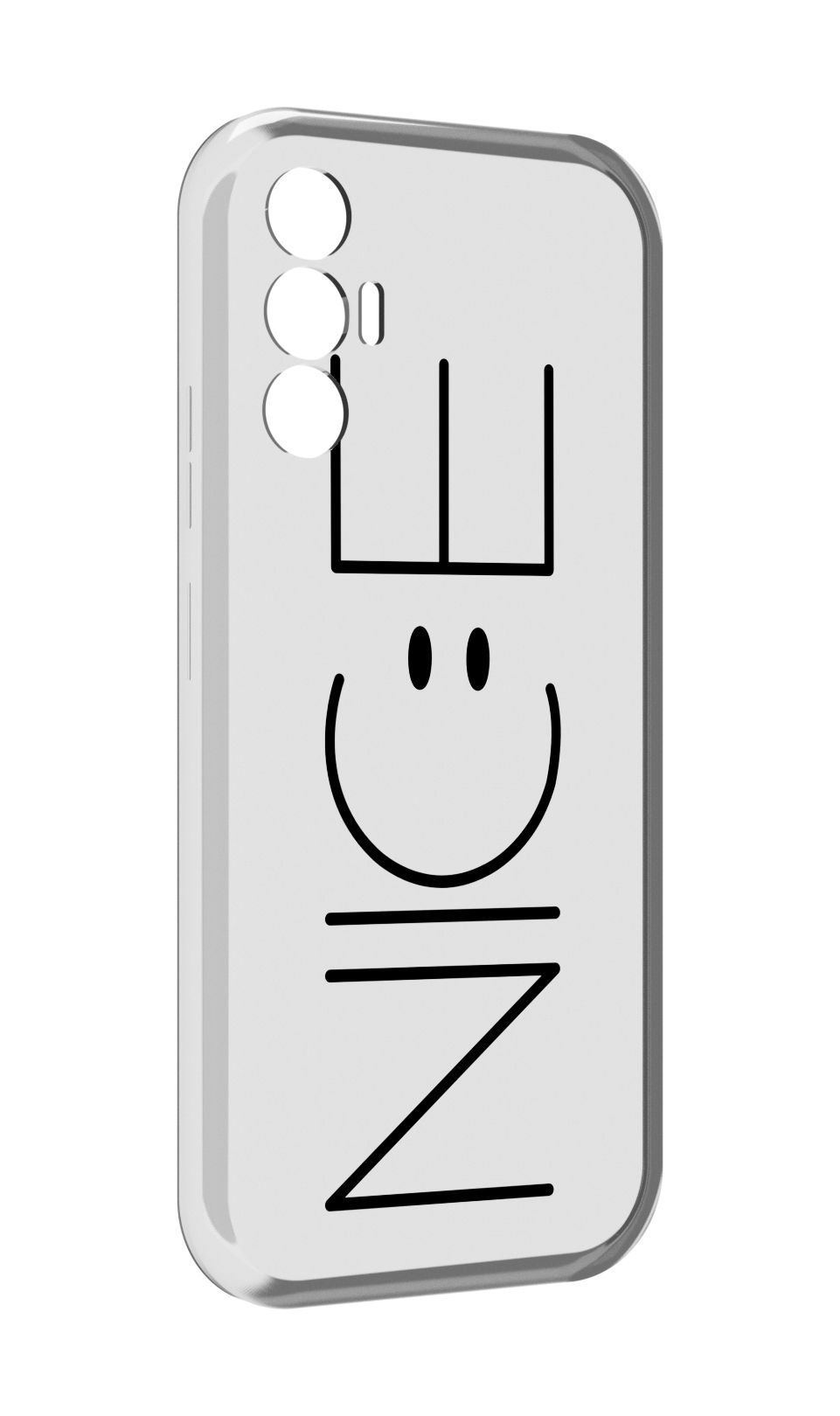 

Чехол MyPads найс-надпись для Tecno Pova 3, Прозрачный, Tocco