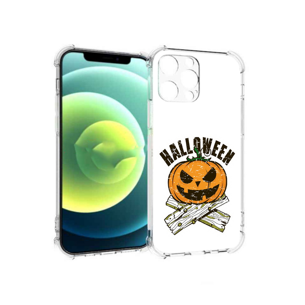 

Чехол MyPads Tocco для Apple iPhone 13 Pro Хэллоуин доски тыква (PT163086.612.194), Прозрачный, Tocco
