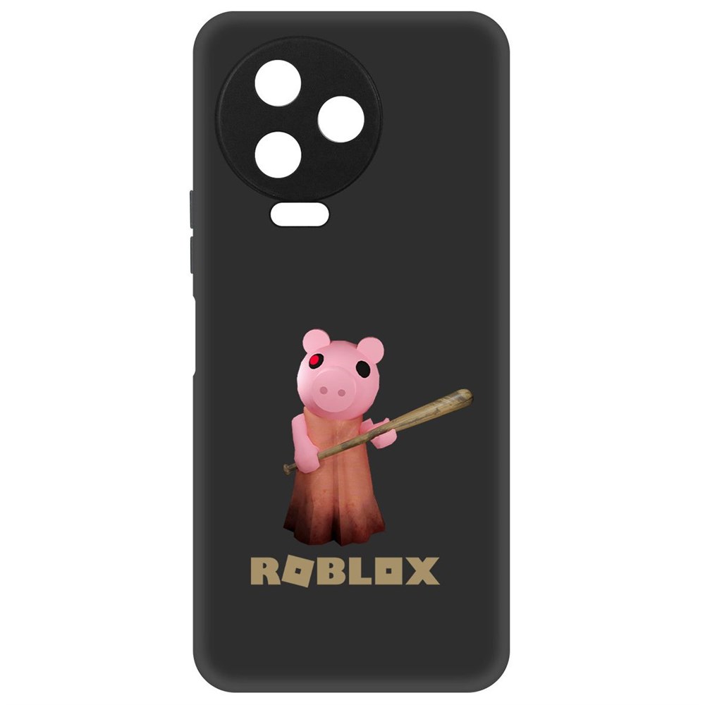 

Чехол-накладка Софт Roblox-Пигги для Infinix Note 12 2023 (G99), Черный, 418252