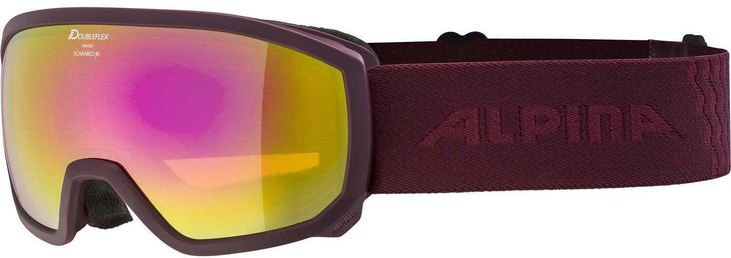 

Очки Горнолыжные Alpina 2021-22 Scarabeo Jr. Hm Cassis/Pink Sph., Scarabeo Jr. Hm