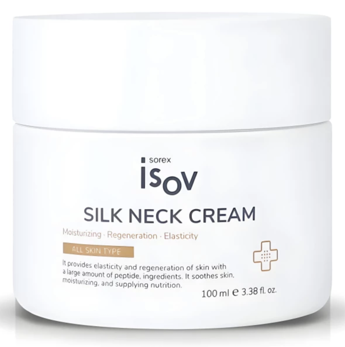 Омолаживающий крем для шеи c ПДРН Isov Sorex Silk Neck Cream 100мл