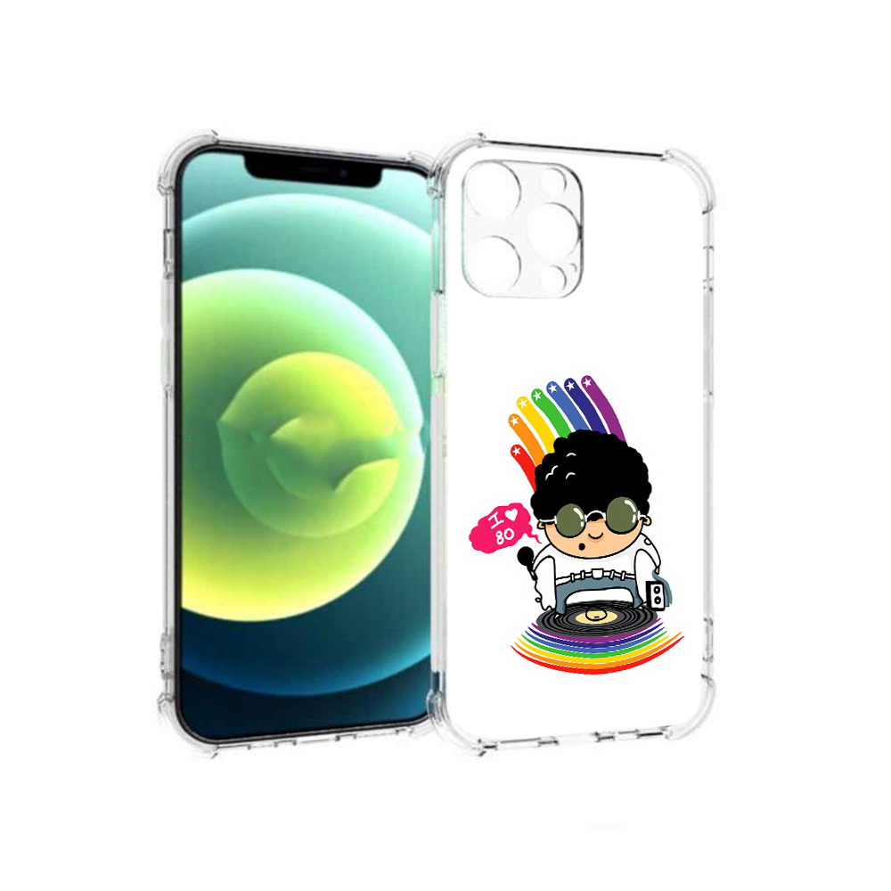 

Чехол MyPads Tocco для Apple iPhone 13 Pro Я люблю 80-е (PT163086.612.205), Прозрачный, Tocco
