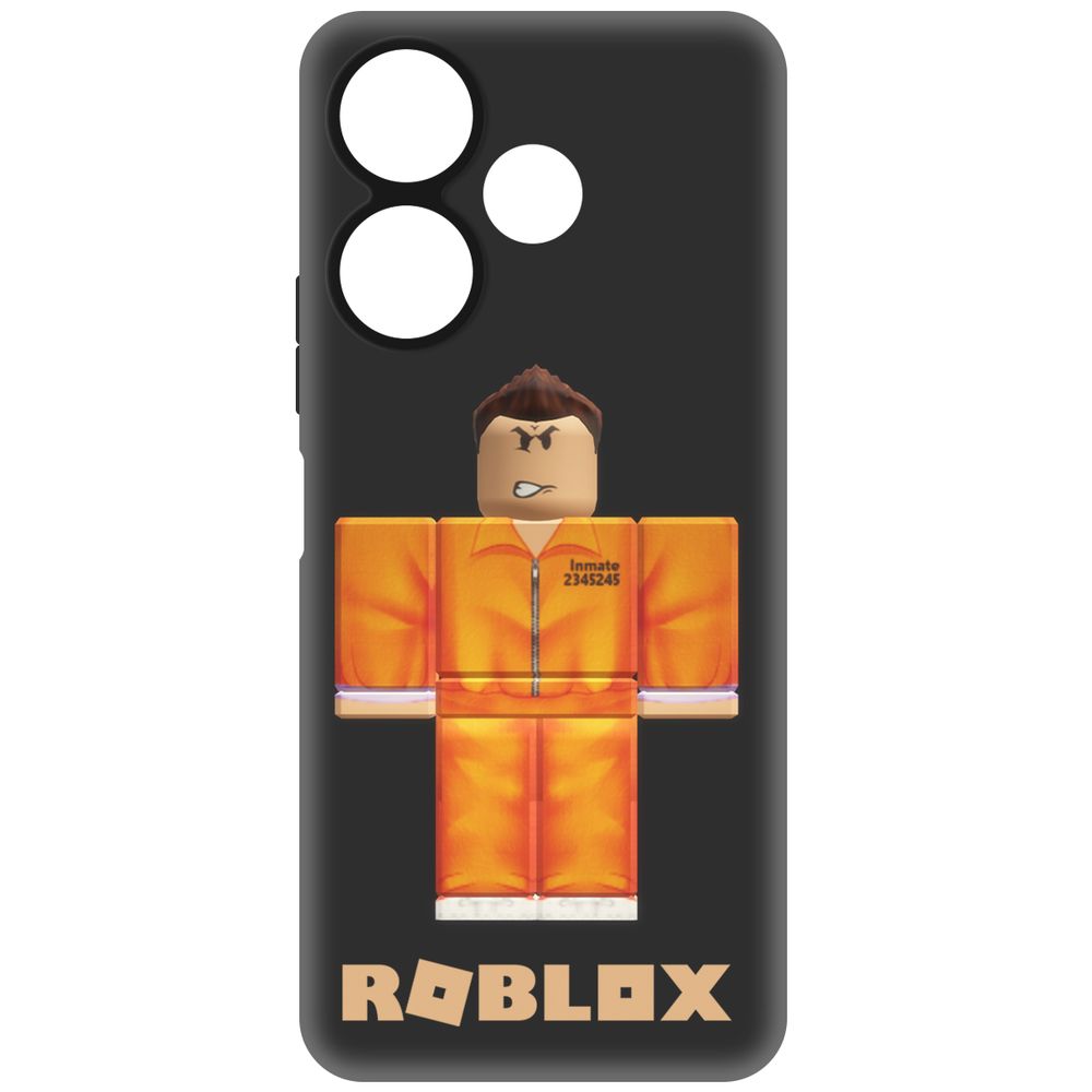 

Чехол-накладка Krutoff Soft Case Roblox-Заключенный для Xiaomi Redmi 13 черный