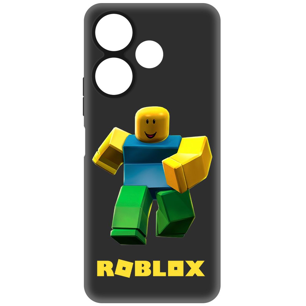 

Чехол-накладка Krutoff Soft Case Roblox-Классический Нуб для Xiaomi Redmi 13 черный