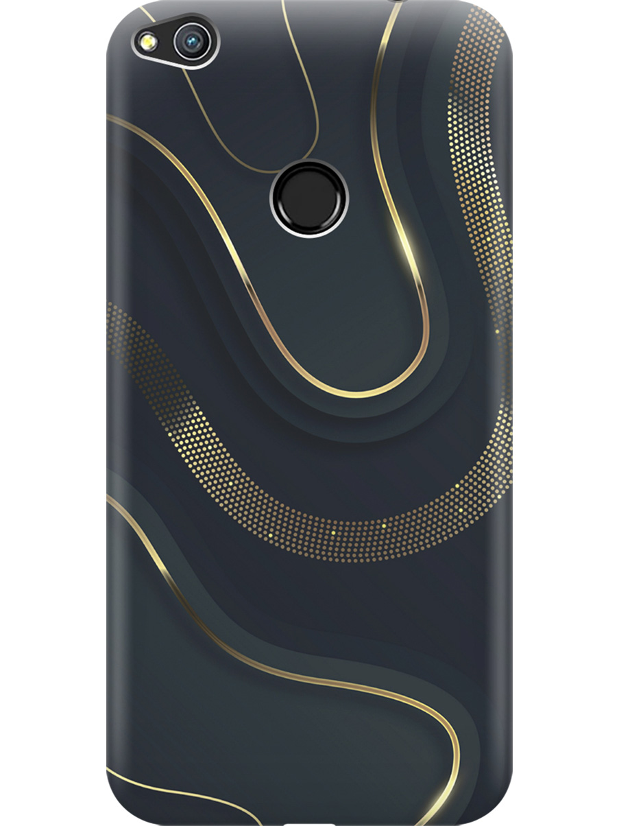 

Силиконовый чехол на Honor 8 Lite / Huawei P8 Lite (2017) с принтом "Золотистые акценты", Прозрачный;золотистый;серый, 714714531