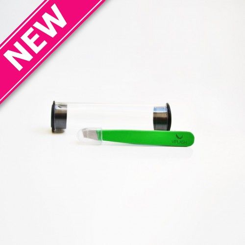 

Пинцет для бровей VIPLASH (Вип Лэш) mini зеленый