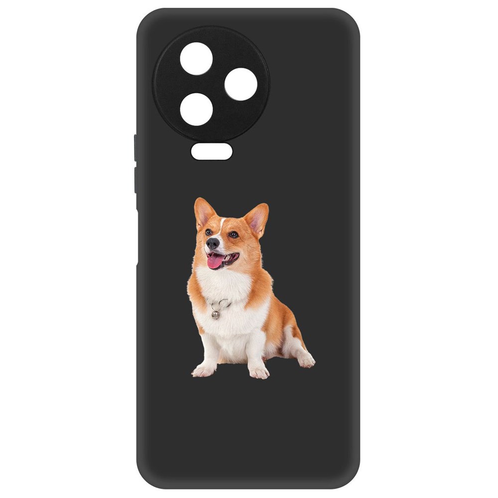 

Чехол-накладка Софт Корги для Infinix Note 12 2023 (G99), Черный, 418289