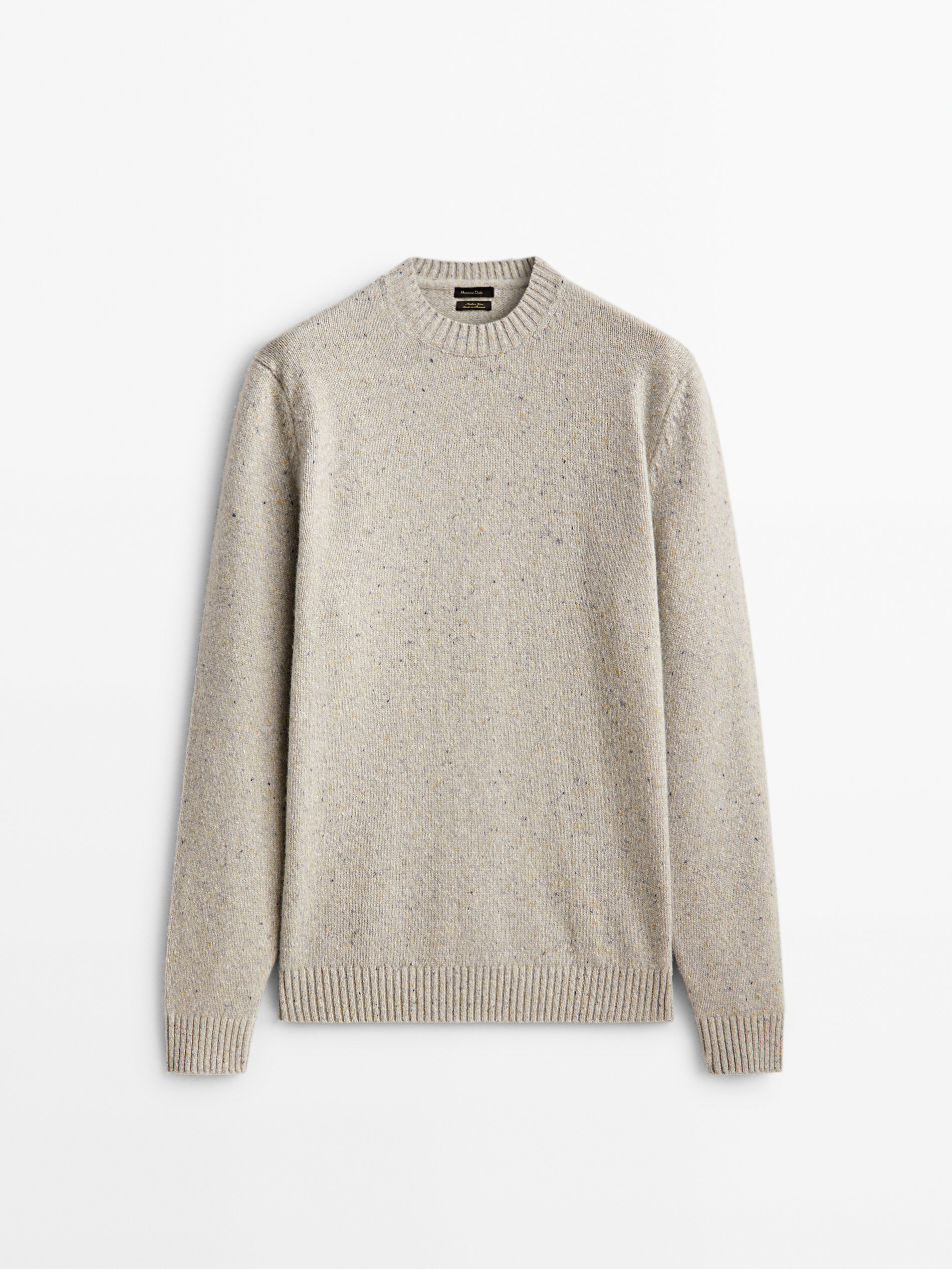 

Джемпер мужской Massimo Dutti 00961417812 серый S, 00961417812
