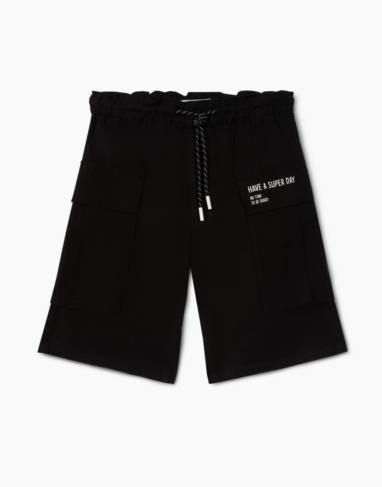 

Шорты для мальчика Gloria Jeans BSH007200 черный 8-10л/140, BSH007200