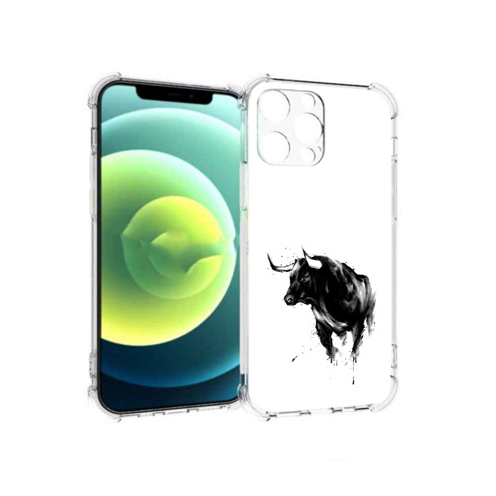 

Чехол MyPads Tocco для Apple iPhone 13 Pro бык (PT163086.612.254), Прозрачный, Tocco