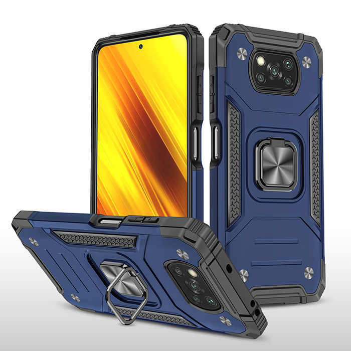 

Противоударный чехол Legion Case для Xiaomi Poco X3 Pro/Poco X3 (синий)