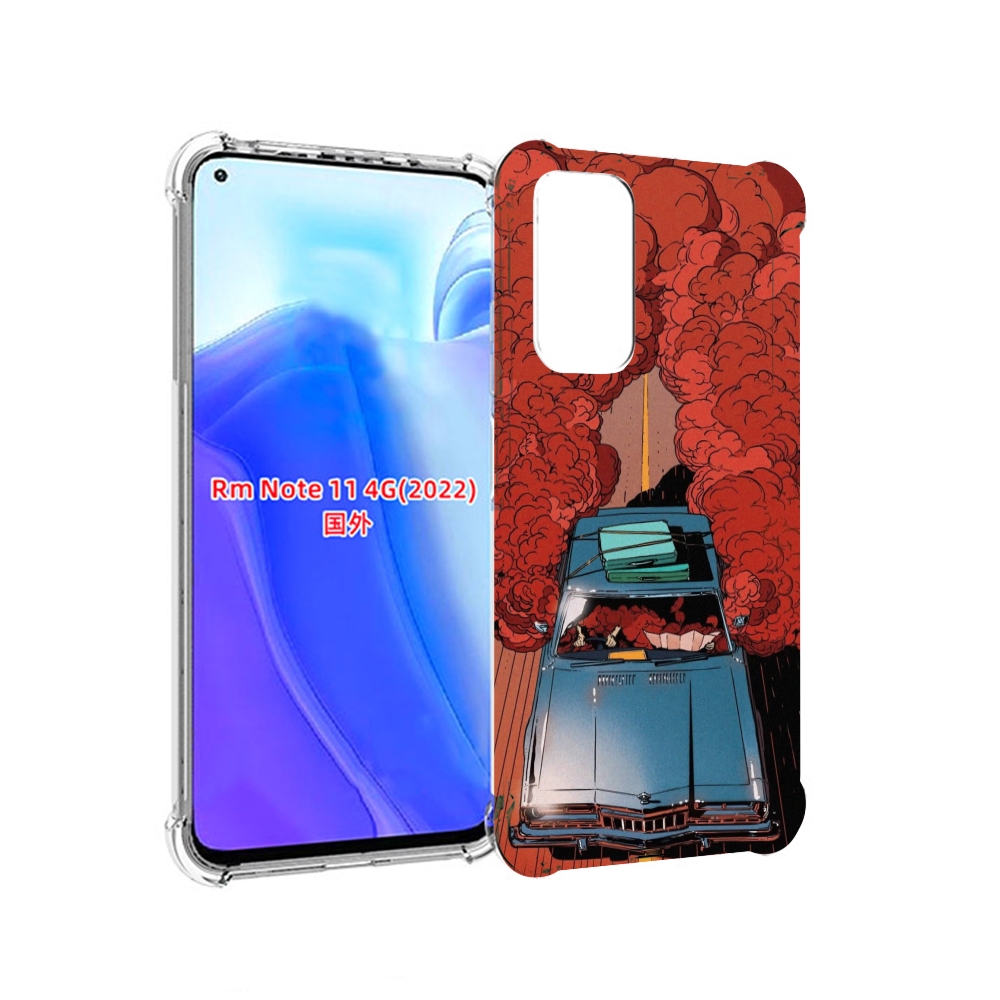

Чехол MyPads машина мчится с дымком для Xiaomi Redmi Note 11 4G ( Глобальная версия ), Tocco