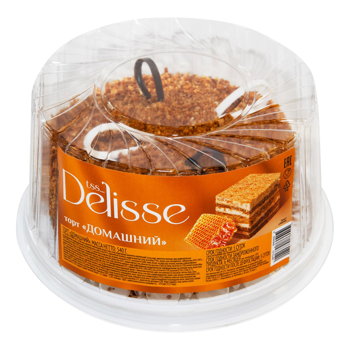 

Торт Delisse Домашний 540 г