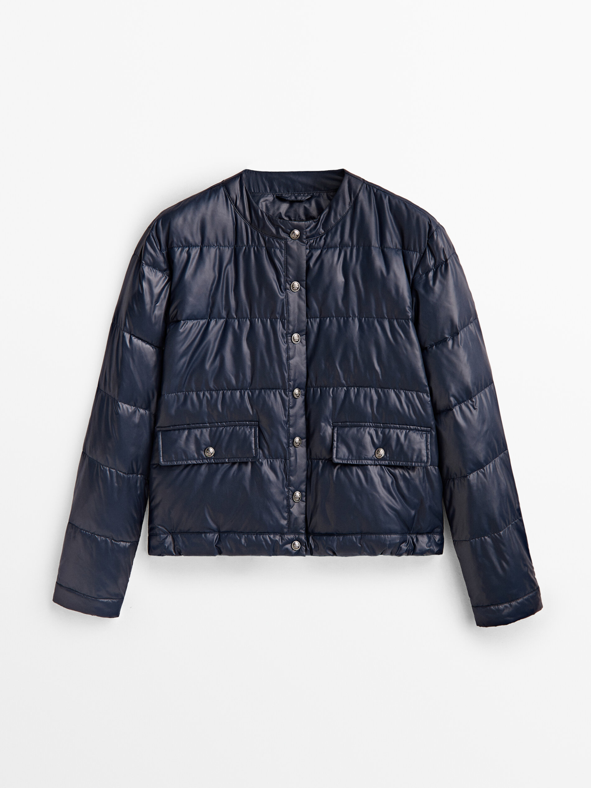 

Куртка женская Massimo Dutti 06702603407 синяя L (доставка из-за рубежа), 06702603407