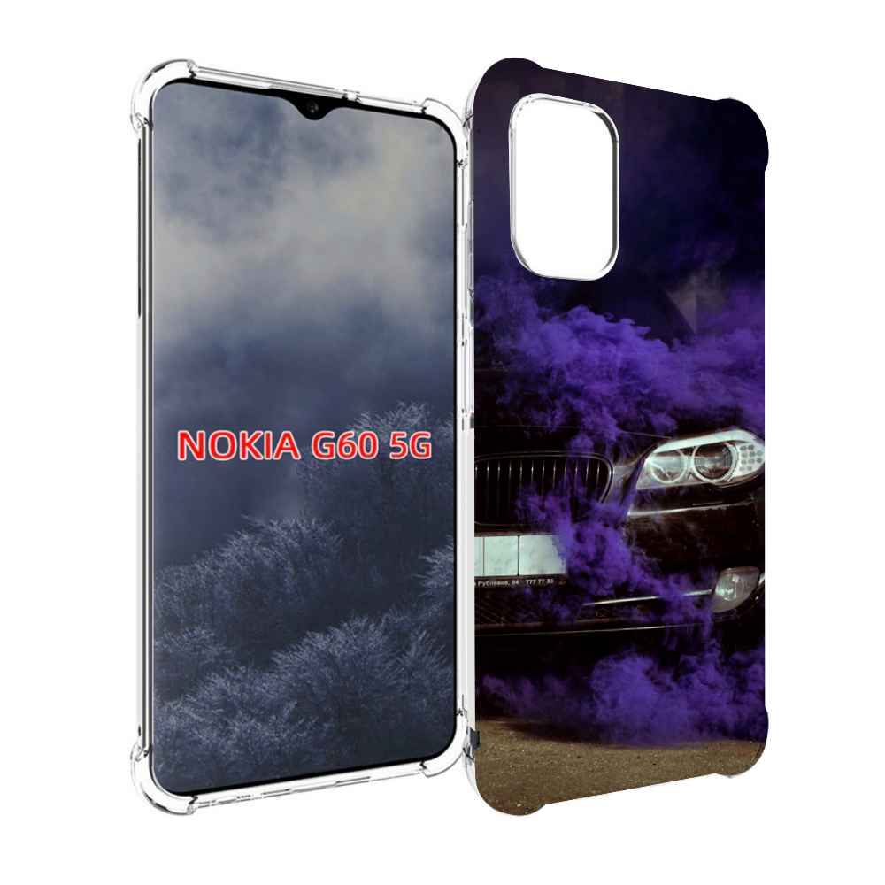 

Чехол MyPads бмв-с-фиолетовым-дымом мужской для Nokia G60 5G, Прозрачный, Tocco