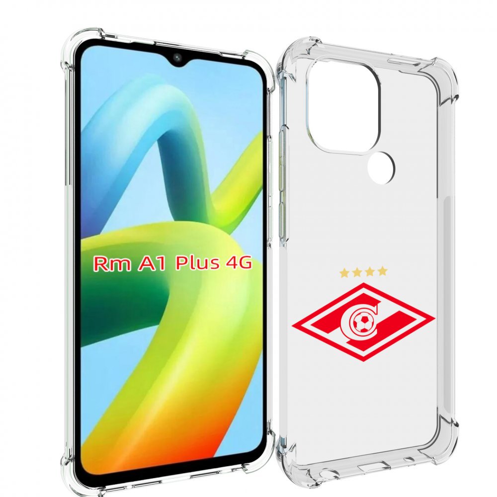 

Чехол MyPads фк спартак 1 для Xiaomi Redmi A1 Plus +, Прозрачный, Tocco