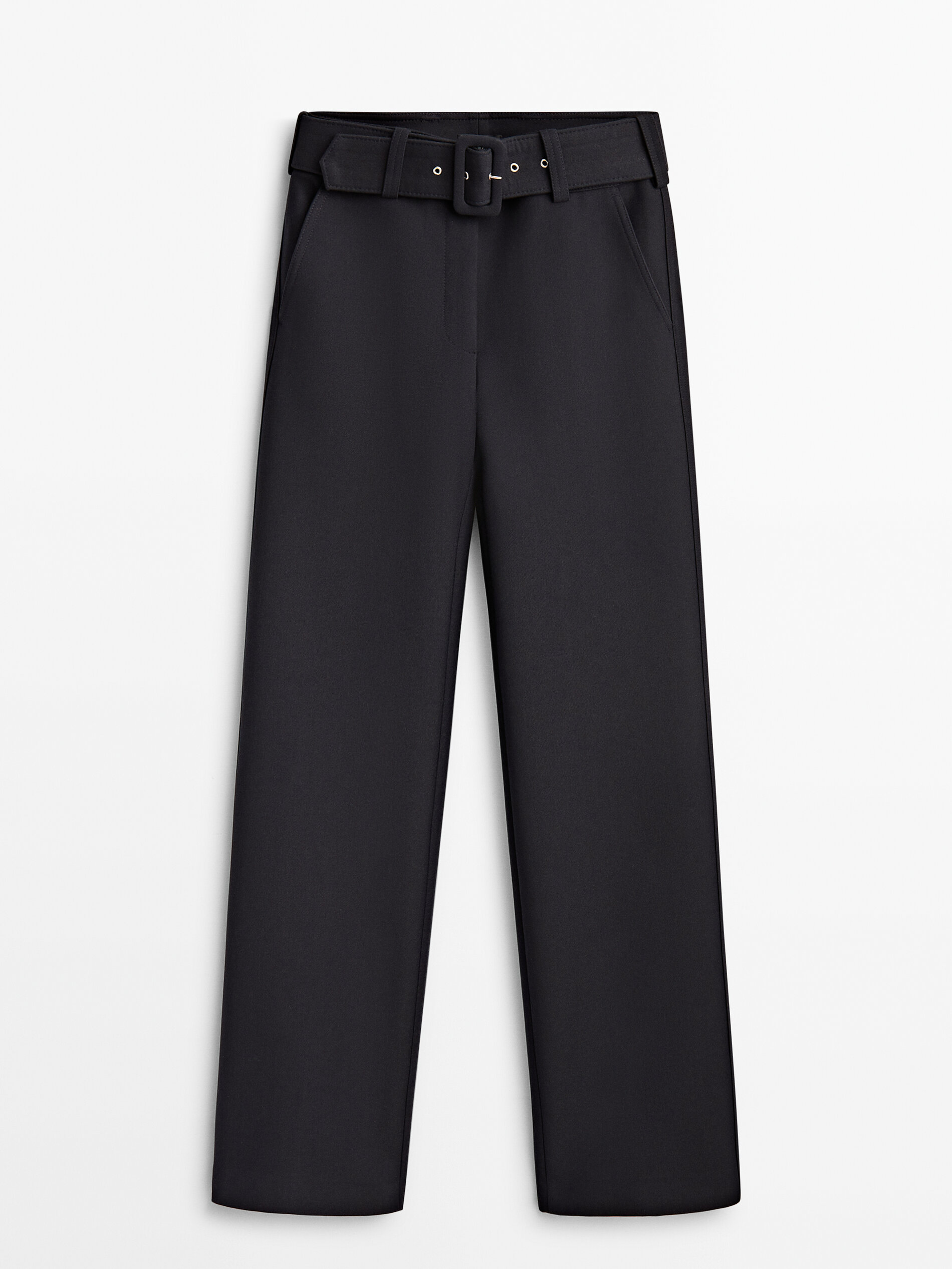 

Брюки женские Massimo Dutti 05091689401 синие 42, 05091689401