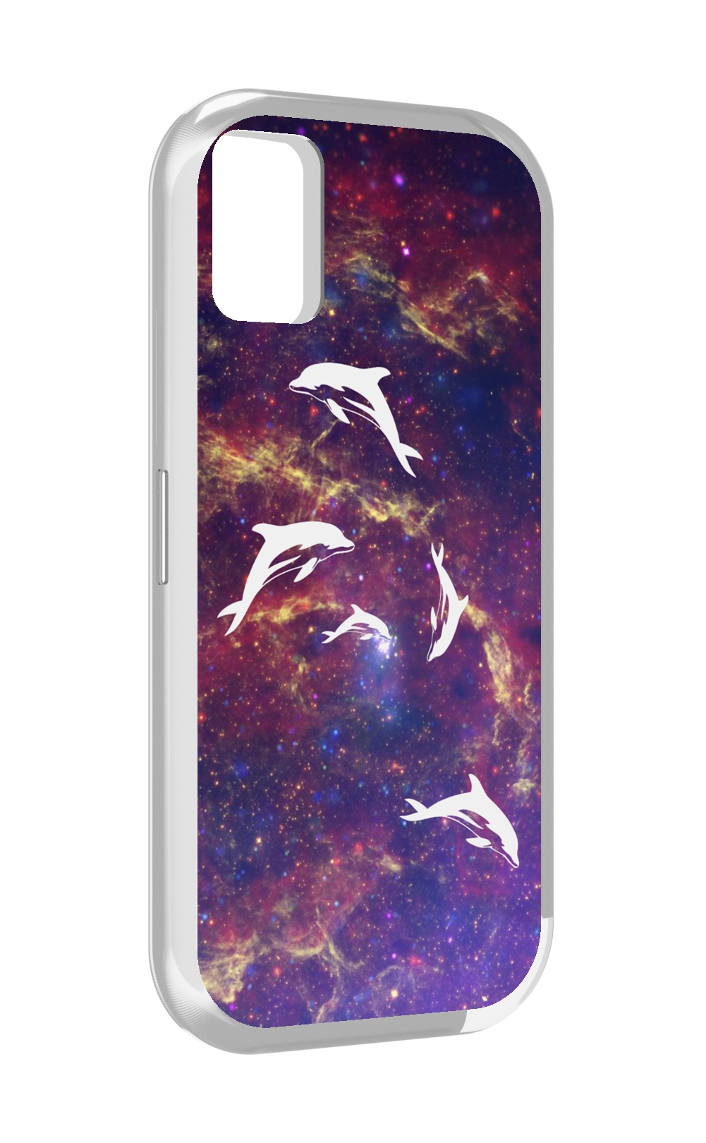 

Чехол MyPads Космические-дельфины для UMIDIGI A11, Прозрачный, Tocco