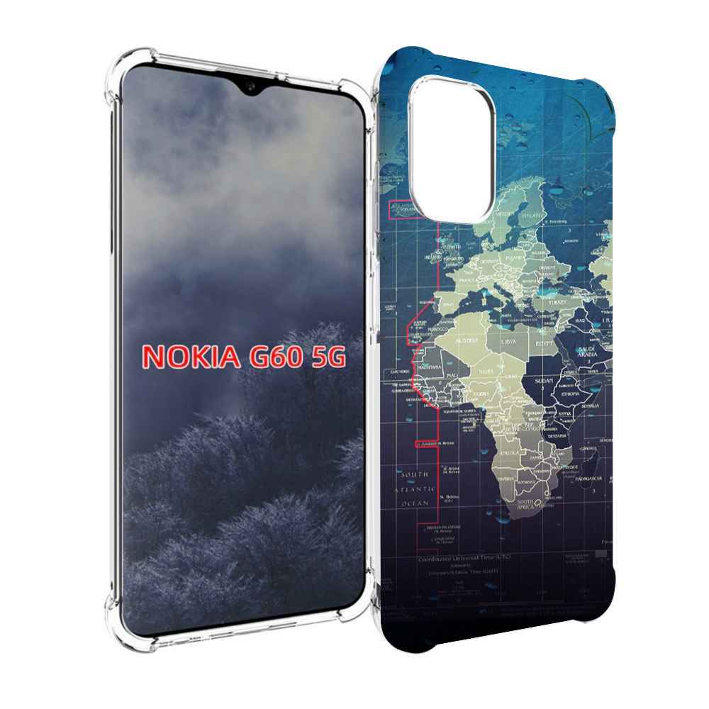 

Чехол MyPads бункер-анклава для Nokia G60 5G, Прозрачный, Tocco