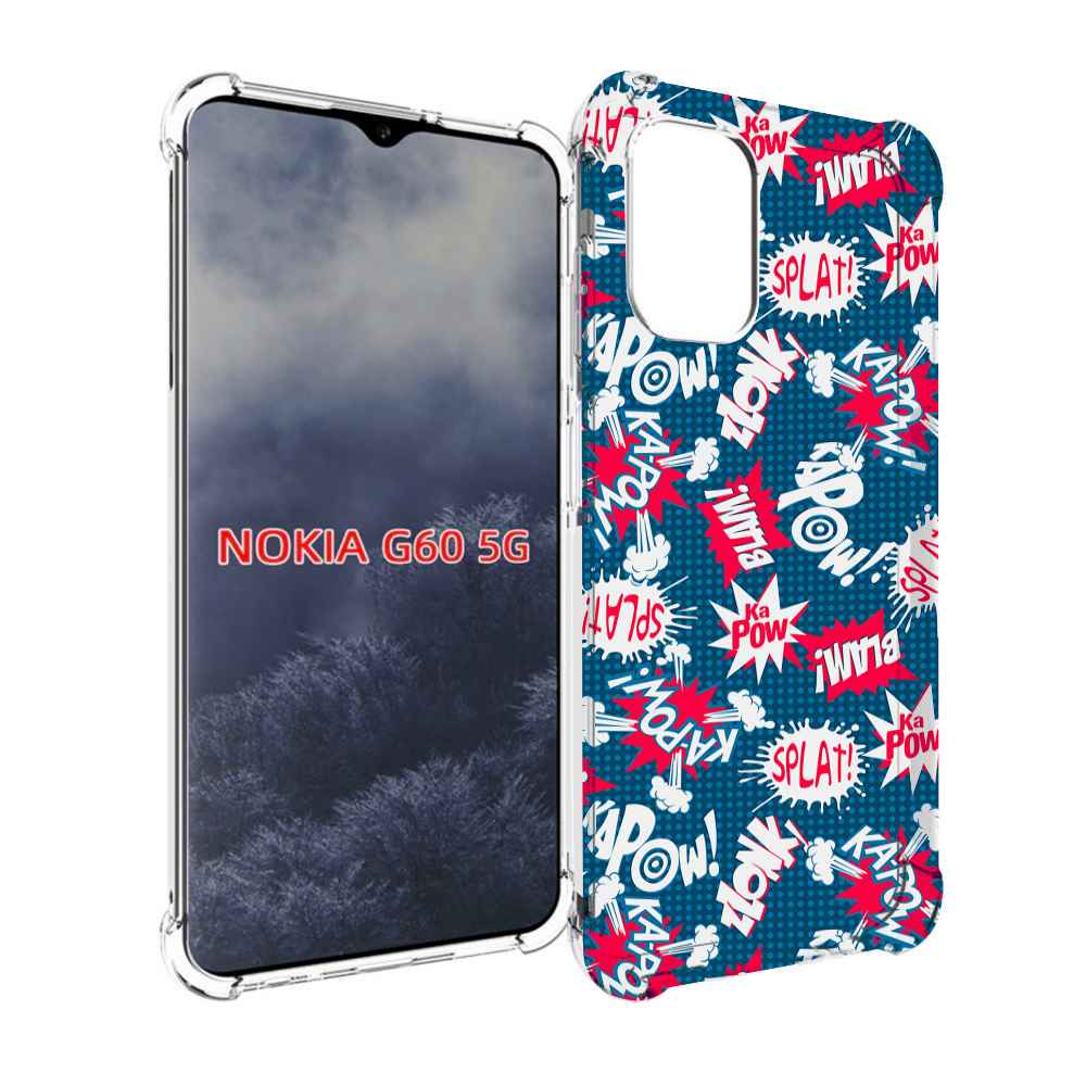 

Чехол MyPads взрывной-принт для Nokia G60 5G, Прозрачный, Tocco