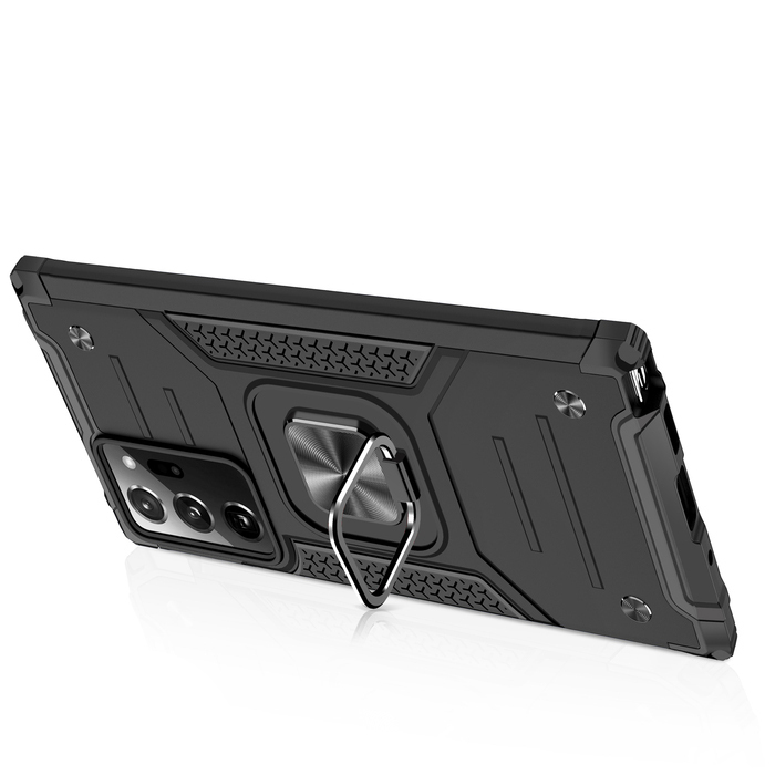 фото Противоударный чехол legion case для samsung galaxy note 20 ultra (черный) black panther