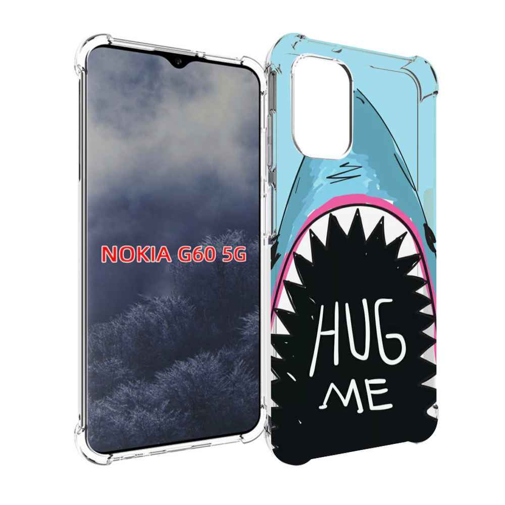 

Чехол MyPads внутри меня для Nokia G60 5G, Прозрачный, Tocco
