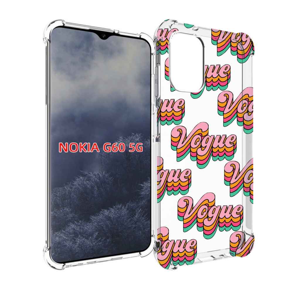 

Чехол MyPads вогуе для Nokia G60 5G, Прозрачный, Tocco