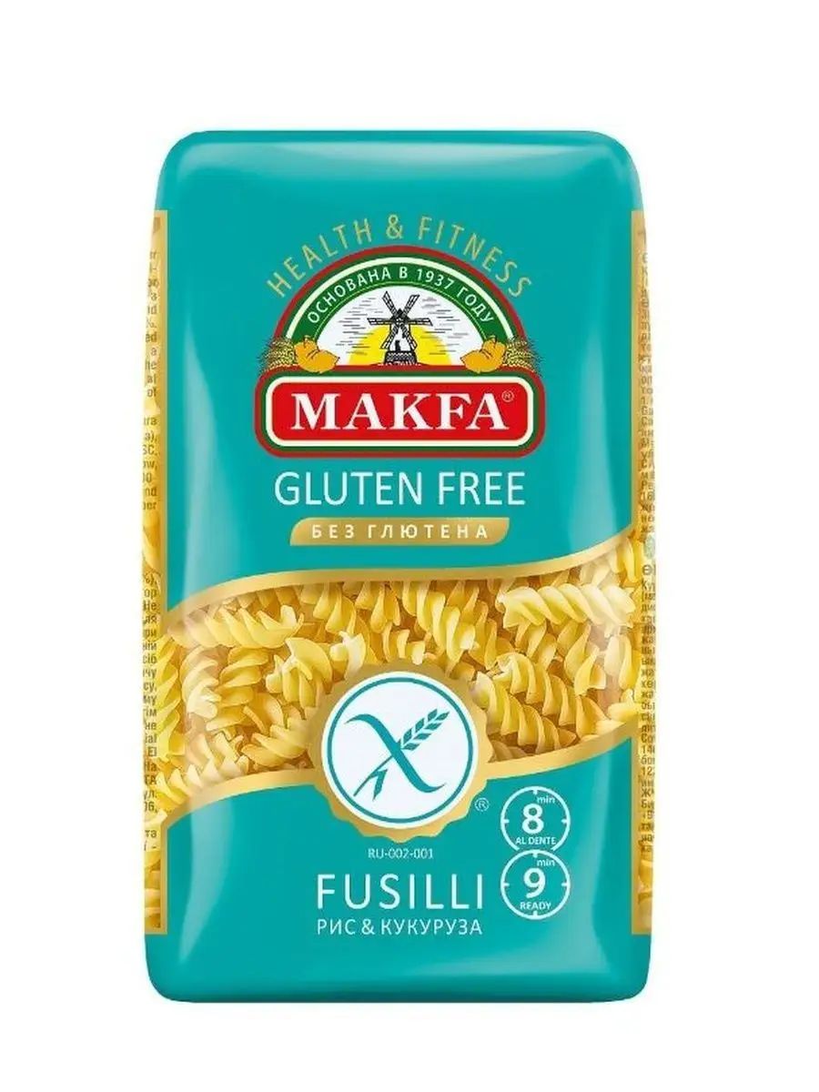 Макаронные изделия Здоровей Fusilli гречневые 300 г