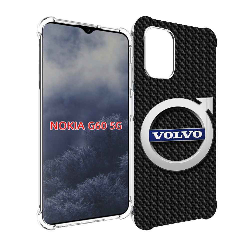 

Чехол MyPads вольво volvo 3 для Nokia G60 5G, Прозрачный, Tocco