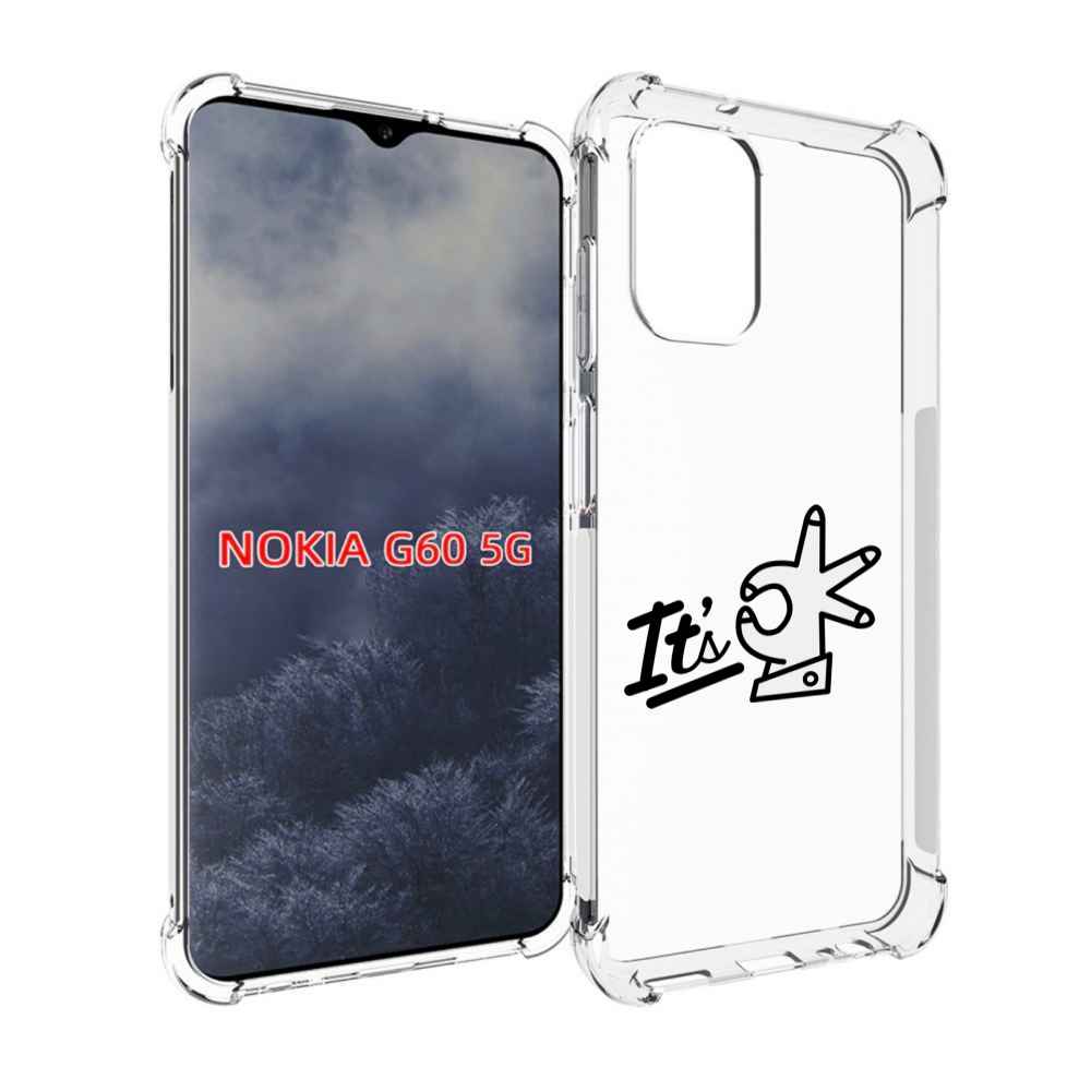 

Чехол MyPads все-ок для Nokia G60 5G, Прозрачный, Tocco
