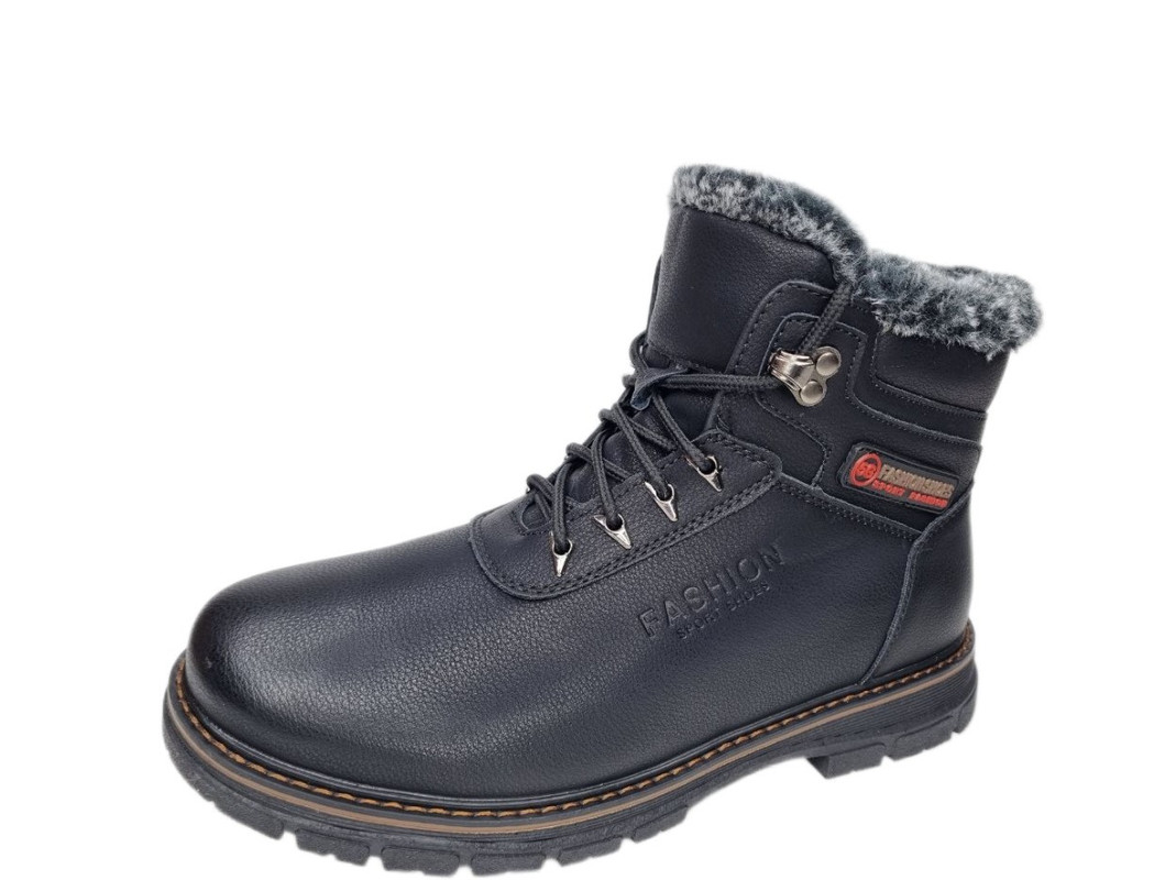 

Ботинки мужские FRE GAMO W8771-3 черные 42 RU, Черный, W8771-3