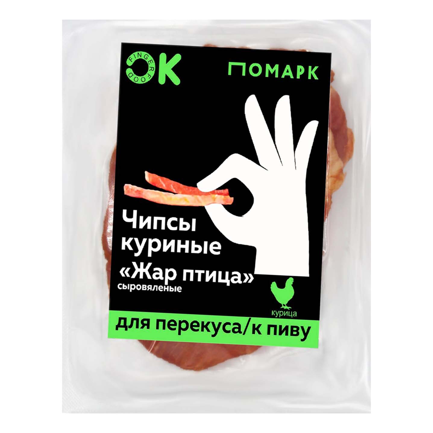 

Чипсы Помарк Жар птица Экстра из курицы сыровяленые 50 г