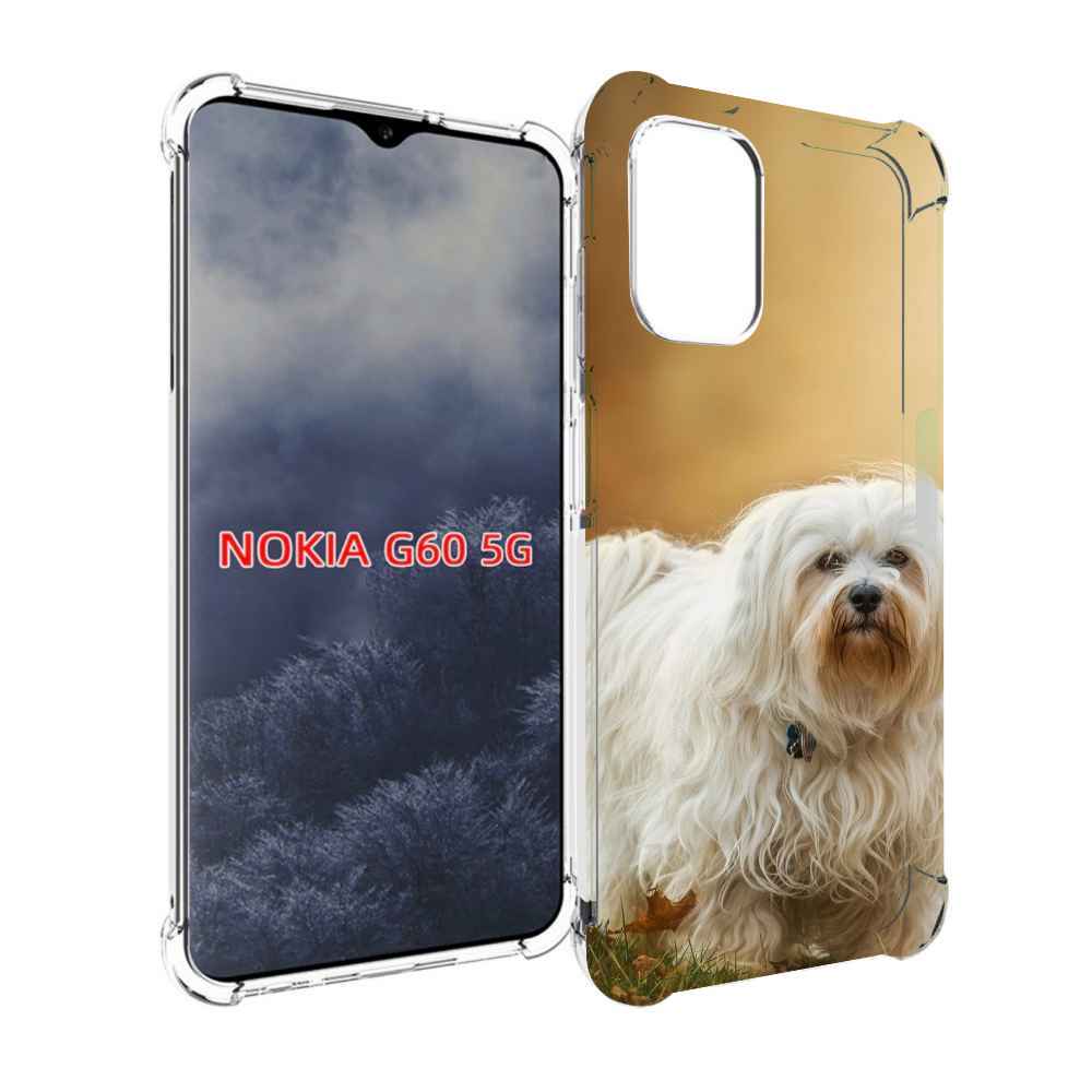 

Чехол MyPads гаванскии бишон для Nokia G60 5G, Прозрачный, Tocco