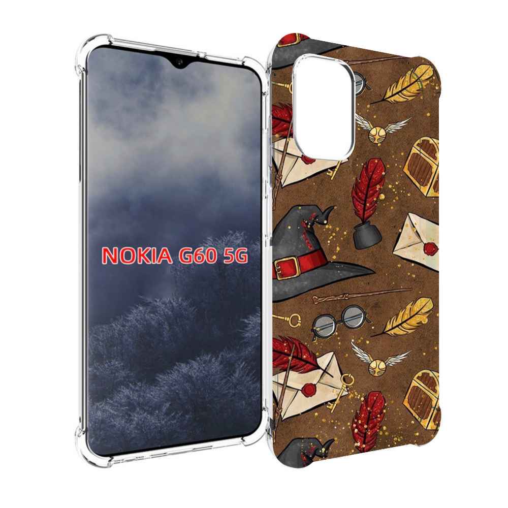 

Чехол MyPads гарри-поттер-вайб для Nokia G60 5G, Прозрачный, Tocco