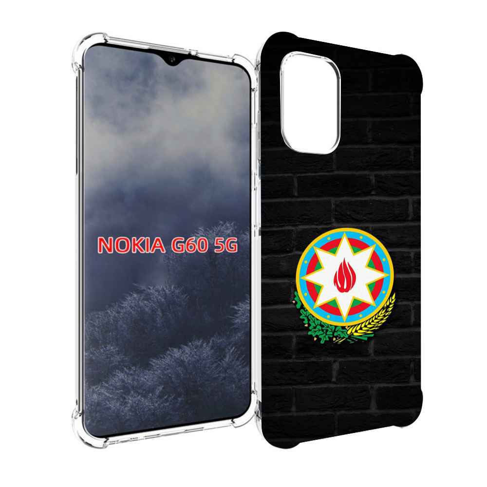 

Чехол MyPads герб азербаиджана для Nokia G60 5G, Прозрачный, Tocco