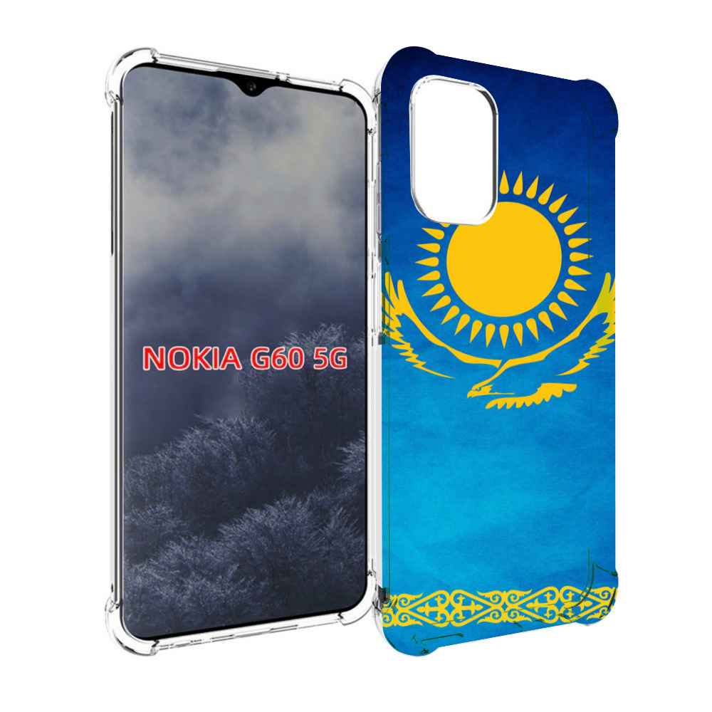 

Чехол MyPads герб и флаг казахстана для Nokia G60 5G, Прозрачный, Tocco