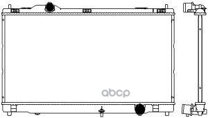 

Радиатор Lexus Is 250 2.5 M/T 05- Sakura 32718503