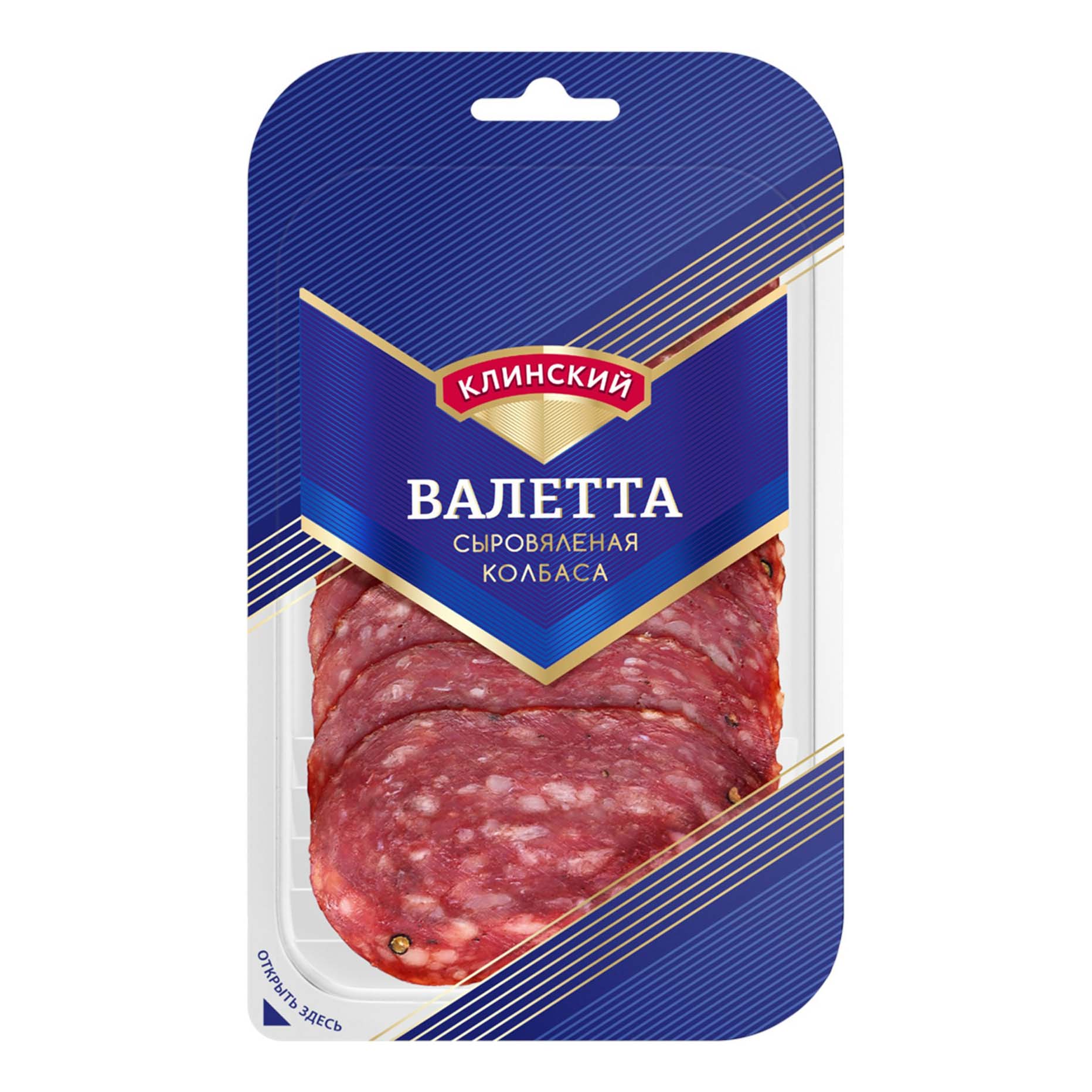 

Колбаса сыровяленая Мясная Культура Валетта полусухая нарезка 85 г