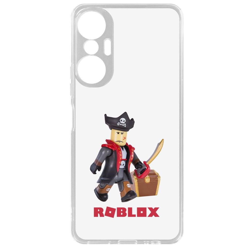 

Чехол-накладка Кейс Roblox-Капитан Ярость для Infinix Hot 20S, Прозрачный