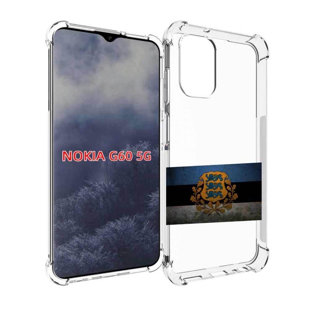 

Чехол MyPads герб флаг эстонии-1 для Nokia G60 5G, Прозрачный, Tocco