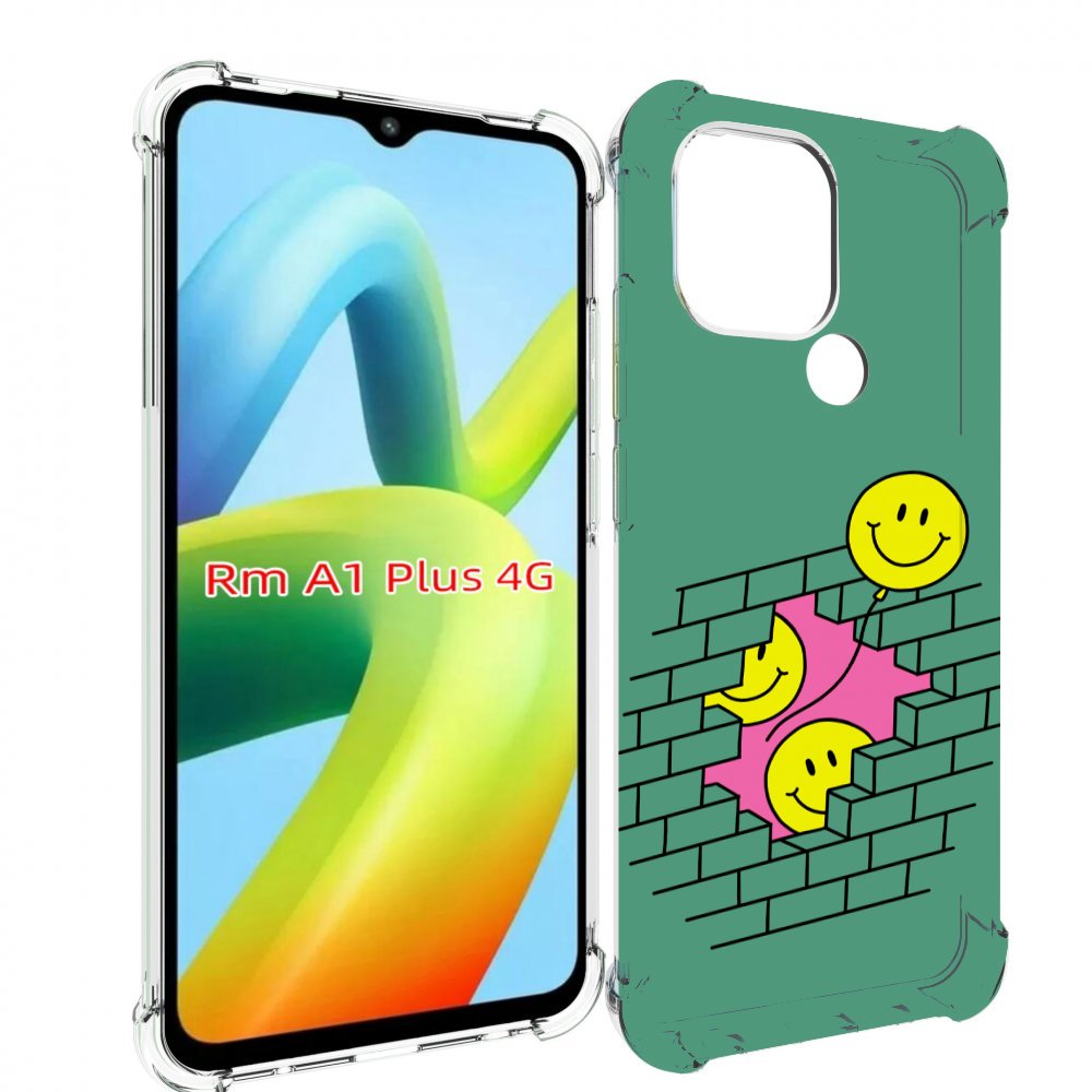 

Чехол MyPads шарики в стене для Xiaomi Redmi A1 Plus +, Прозрачный, Tocco